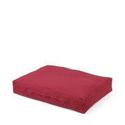 Red -  Cotton Canvas Box Bed - Holler Brighton