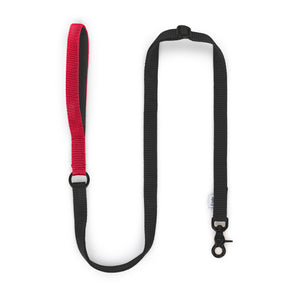 Black + Red Custom-made Extendable Lead - With Soft Touch Handle. - Pet Leashes - Holler Brighton - Holler Brighton