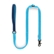 Sky Blue + Navy Custom-made Extendable Lead - With Soft Touch Handle. - Pet Leashes - Holler Brighton - Holler Brighton