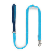 Sky Blue + Navy Custom-made Extendable Lead - With Soft Touch Handle. - Pet Leashes - Holler Brighton - Holler Brighton