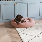 Pink Check - Cotton Donut Bed - Beds - Holler Brighton - Tadazhi