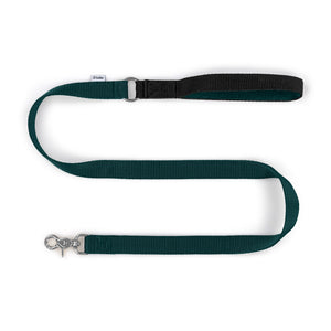 Forrest Green + Black Lead - With Soft Fleece Lined Handle - Lead - Holler Brighton - Holler Brighton