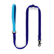 Royal Blue + Sky Blue Custom-made Extendable Lead - With Soft Touch Handle. - Pet Leashes - Holler Brighton - Holler Brighton