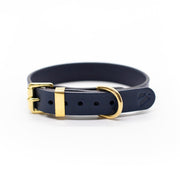 Navy- Classic Leather Collar - Collar - Holler Brighton - Vackertass