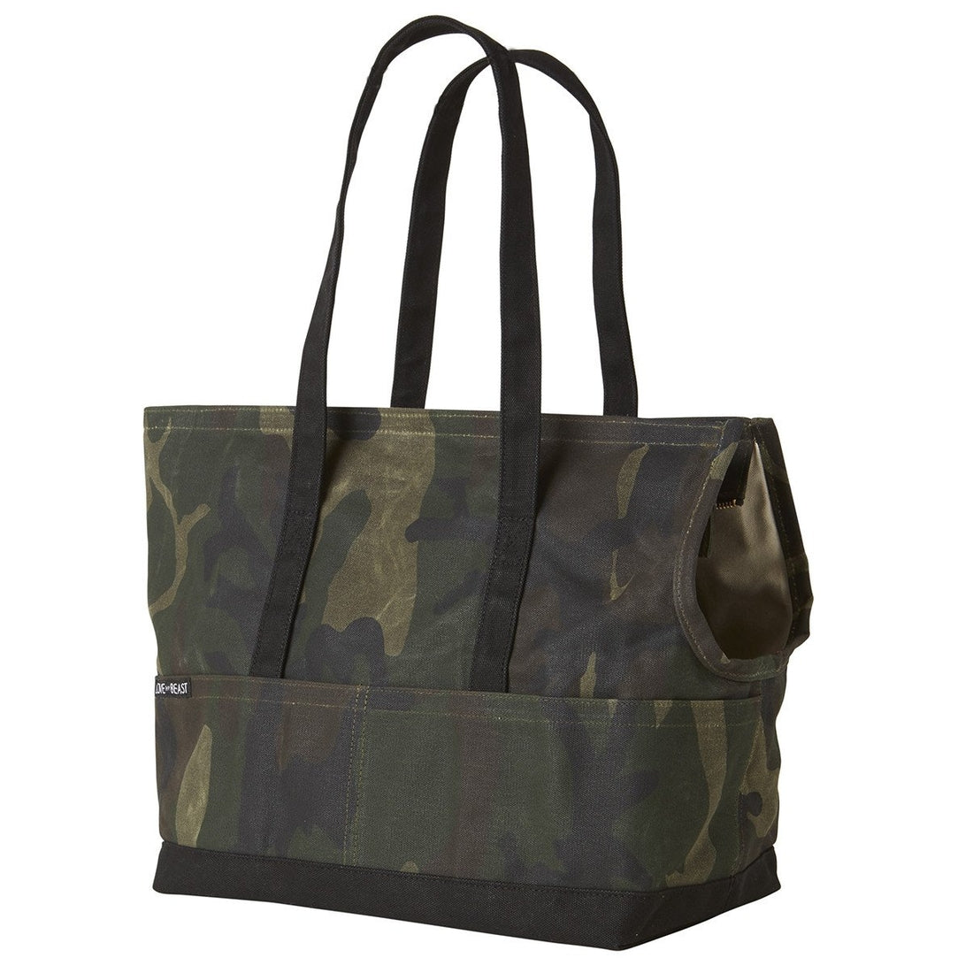 Waxed 100% waterproof Camo Tote Carrier - Carrier - Holler Brighton - Love Thy Beast
