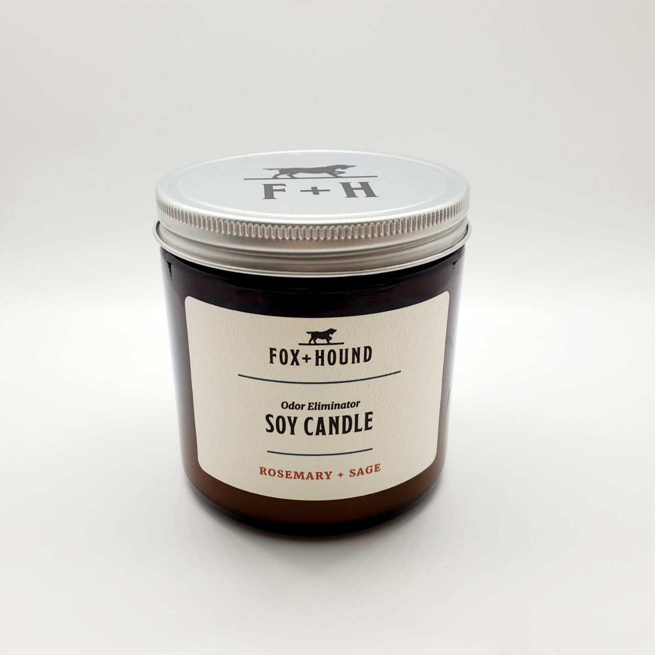 Rosemary + Sage - Odor Eliminator Soy Candle - - Fragrance - Holler Brighton - Fox and Hounds