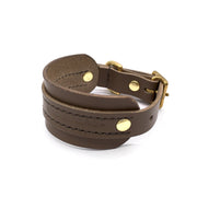 Brown - Craft Style Sighthound Collar - Collar - Holler Brighton - Seldom Found