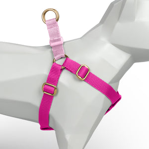 Cerise + Baby Pink Custom-Made Step-in Harness - Harness - Holler Brighton - Holler Brighton
