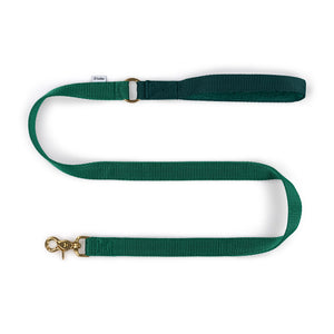 Emerald + Forest Green Lead - With Soft Fleece Lined Handle - Lead - Holler Brighton - Holler Brighton