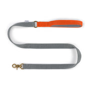 Grey + Orange Lead - With Soft Fleece Lined Handle - Lead - Holler Brighton - Holler Brighton