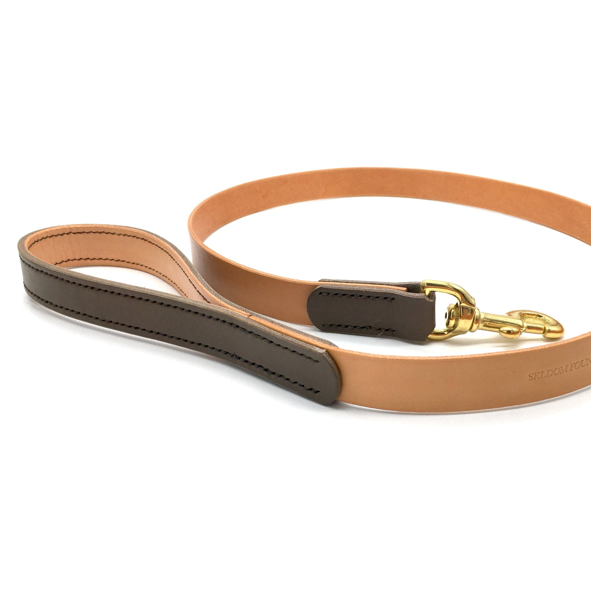 Brown and Nude - Leather Lead - Lead - Holler Brighton - Seldom Found