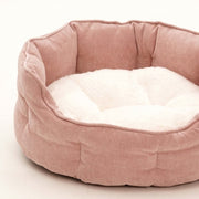 Pink Walled Basket Bed - Dog Beds - Holler Brighton - Dogs in the CITY