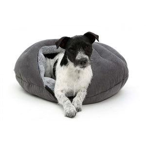 Anthracite Grey Bubble Dog Basket - Dog Beds - Holler Brighton - Dogs in the CITY