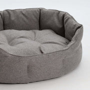 Grey Walled Basket Bed - Dog Beds - Holler Brighton - Dogs in the CITY