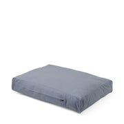 Faded Blue -  Cotton Canvas Box Bed - Holler Brighton