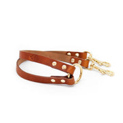 Caramel - Leather Twin Lead Extension - Holler Brighton